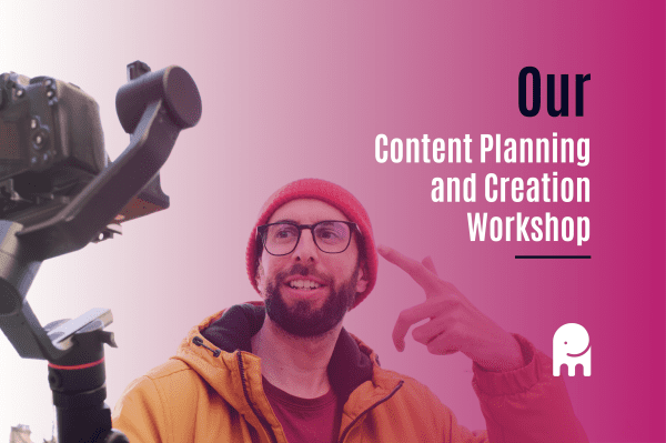 Content Planning and Creation Workshop Header